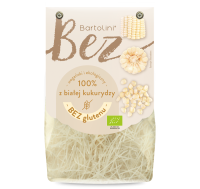 Makaron bezglutenowy z białej kukurydzy krajanka BIO 250 g - Bartolini