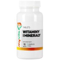 Witaminy i minerały - complex - 90 tabl. - MyVita