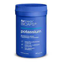 Bicaps Potas (cytrynian potasu) 1000mg 60kaps.- ForMeds