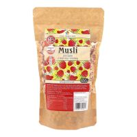 Musli owsiane malina z morwą bezglutenowe 500 g - Pięć Przemian