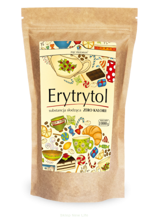 Erytrytol 1000 g - Pięć Przemian