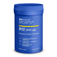 BICAPS B12 Suplement diety witamina B12 500 µg 60 kapsułek - formeds