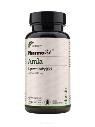 Amla Agrest indyjski 4:1 400 mg 90 kaps | Classic Pharmovit