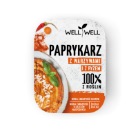 PAPRYKARZ Z WARZYWAMI I RYŻEM 115 g - WELL WELL