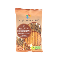 Paluszki orkiszowe pełnoziarniste BIO 45 g - Pięć Przemian