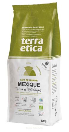 KAWA ZIARNISTA ARABICA 100 % MEKSYK BIO 500 g - TERRA ETICA