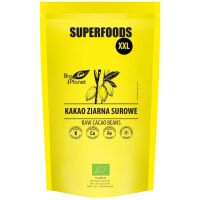 KAKAO ZIARNA SUROWE BIO 600 g - BIO PLANET SUPERFOODS