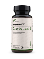 Grzyby reishi Ekstrakt standaryzowany 10% polisacharydów 90 kaps | Classic Pharmovit