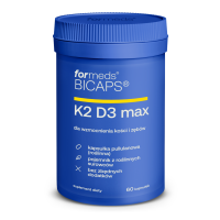 Witamina K2 D3 MAX 60 kaps Bicaps ForMeds 
