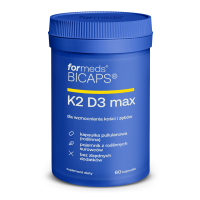 Witamina K2 D3 MAX 60 kaps Bicaps ForMeds 
