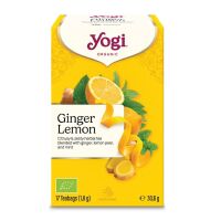 HERBATKA IMBIROWO - CYTRYNOWA (GINGER LEMON) BIO (17 x 1,8 g) 30,6 g - YOGI