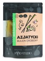 BULION DROBIOWY AZJATYCKI W PŁYNIE BEZGLUTENOWY BIO 350 ml - FOOD STUDIO