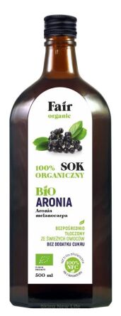 SOK ARONIOWY NFC BIO 500 ml - FAIR ORGANIC