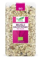 MUSLI ORZECHOWE BIO 600 g - BIO PLANET