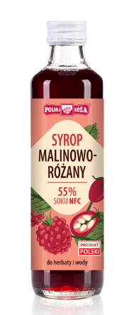 Syrop malinowo-różany 250 ml