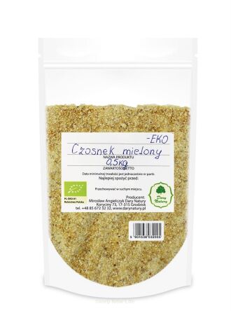 CZOSNEK MIELONY BIO 500 g - HORECA (DARY NATURY)