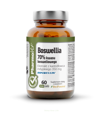 BOSWELLIA (700 mg) BEZGLUTENOWA 60 KAPSUŁEK - PHARMOVIT (CLEAN LABEL)