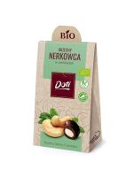 ORZECHY NERKOWCA W CZEKOLADZIE GORZKIEJ BEZGLUTENOWE BIO 50 g - DOTI