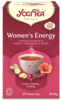 HERBATKA DLA KOBIET - ENERGIA (WOMEN'S ENERGY) BIO (17 x 1,8 g) 30,6 g - YOGI TEA