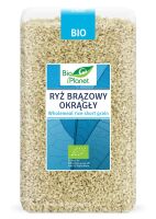 RYŻ BRĄZOWY OKRĄGŁY BIO 1 kg - BIO PLANET