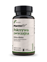 Pokrzywa zwyczajna Urtica dioica Ekstrakt standaryzowany 1% krzemionki 90 kaps | Classic Pharmovit