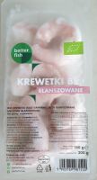 KREWETKI BIAŁE BLANSZOWANE MROŻONE BIO 160 g - BETTER FISH