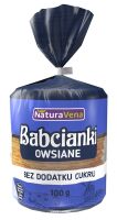 BABCIANKI OWSIANE BEZ DODATKU CUKRÓW 100 g - NATURAVENA