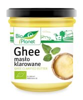 MASŁO KLAROWANE GHEE BIO 250 g - BIO PLANET