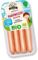 PARÓWKI DELIKATNE BEZGLUTENOWE BIO 150 g - WASĄG (NA ZAMÓWIENIE)