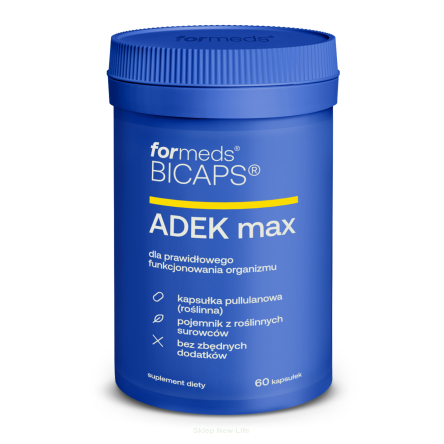 Bicaps ADEK MAX 60kaps.- Formeds