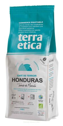 KAWA ZIARNISTA ARABICA 100 % HONDURAS FAIR TRADE BIO 250 g - TERRA ETICA