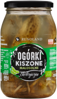 OGÓRKI KISZONE MAŁOSOLNE BIO 820 g (460 g) - RUNOLAND