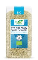 RYŻ BRĄZOWY DŁUGOZIARNISTY BEZGLUTENOWY BIO 500 g - BIO PLANET