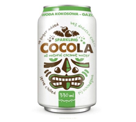 Woda kokosowa gazowana 330 ml Cocosa