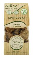 CIASTKA OWSIANO - CZEKOLADOWO - KOKOSOWE BEZGLUTENOWE 220 g - NEW MOUNTAIN