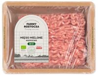 MIĘSO MIELONE WIEPRZOWE SUROWE BIO 300 g - FARMY ROZTOCZA (NA ZAMÓWIENIE)