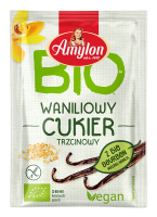 CUKIER Z WANILIĄ BOURBON BEZGLUTENOWY BIO 8 g - AMYLON