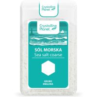 SÓL MORSKA GRUBO MIELONA 600 g - CRYSTALLINE PLANET