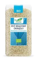 RYŻ BRĄZOWY OKRĄGŁY BIO 500 g - BIO PLANET