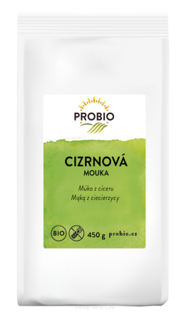 MĄKA Z CIECIERZYCY BEZGLUTENOWA BIO 450 g - PROBIO