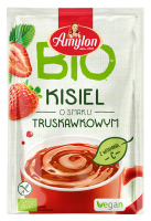 KISIEL INSTANT O SMAKU TRUSKAWKOWYM BEZGLUTENOWY BIO 30 g - AMYLON