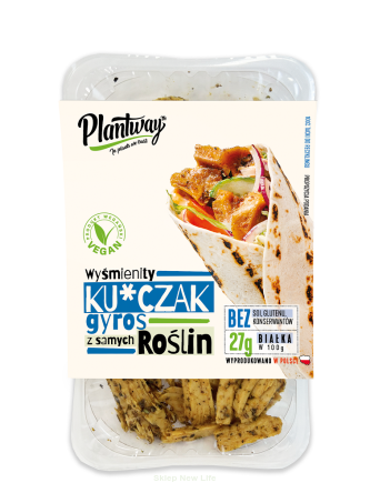 KURCZAK ROŚLINNY A'LA GYROS 160 g - PLANTWAY