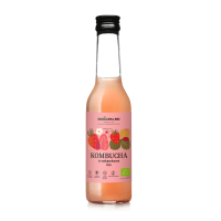 KOMBUCHA TRUSKAWKOWA BIO 270 ml - DELIKATNA