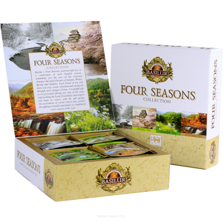 Herbata  Four Seasons Assorted 80g 40 saszetek- Basilur