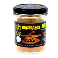 Cynamon cejloński bezglutenowy BIO 75 g - Pięć Przemian