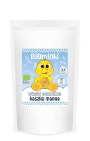 KASZKA MANNA BEZ DODATKU CUKRÓW BIO 200 g - BIOMINKI