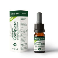 Medihemp 10 % Complete naturalny olejek CBD/CBDa BIO z ekstrakcji CO2 10 ml 