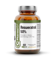 Resweratrol 50% 60 kaps Vege | Clean Label Pharmovit