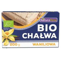 CHAŁWA O SMAKU WANILIOWYM BIO 200 g - NATURAVENA