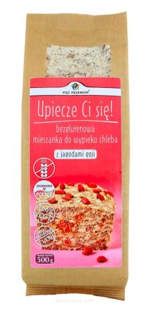 Mieszanka chleba bezglutenowego z goji 500 g - Pięć Przemian